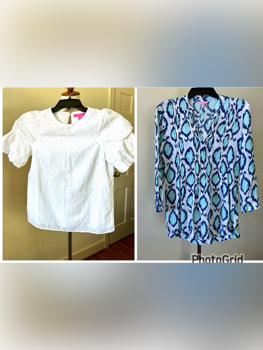 LILLY PULITZER Blouses Long and Short Sleeves Bundle.
Size XM